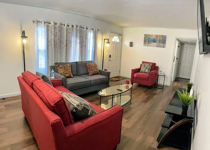 *king Bed/3bds House Near Naval Base & 6flags* Apartment *
